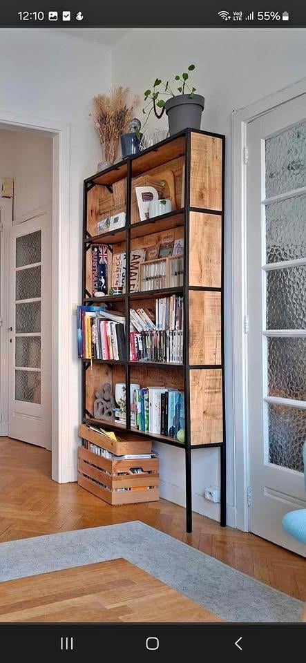 Bibliothèque Maison du Monde, Maison & Meubles, Enlèvement, Comme neuf