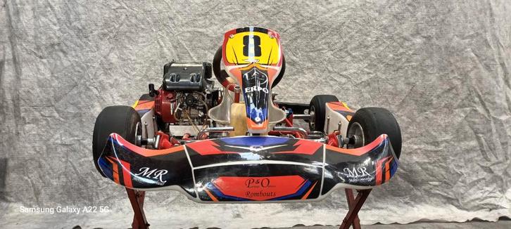 Birel Chassis met origineel Honda GX160, Sport en Fitness, Karting, Zo goed als nieuw, Kart, Ophalen