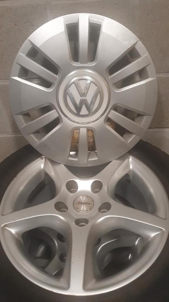 ORIGINELE VOLKSWAGEN (VW) WIELDOPPEN, Auto diversen, Wieldoppen, Ophalen