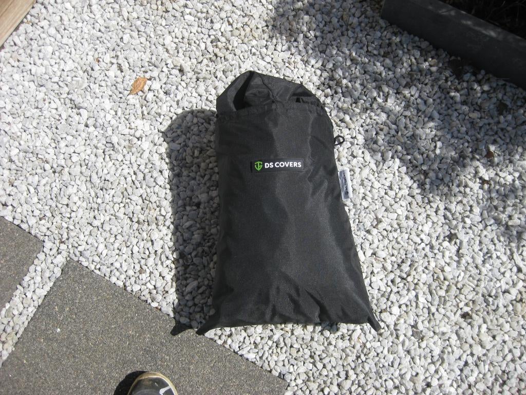 DS Fietscover Eagle 2 + met als optie gevarenbord ES/IT, Caravans en Kamperen, Kampeeraccessoires, Zo goed als nieuw, Ophalen of Verzenden