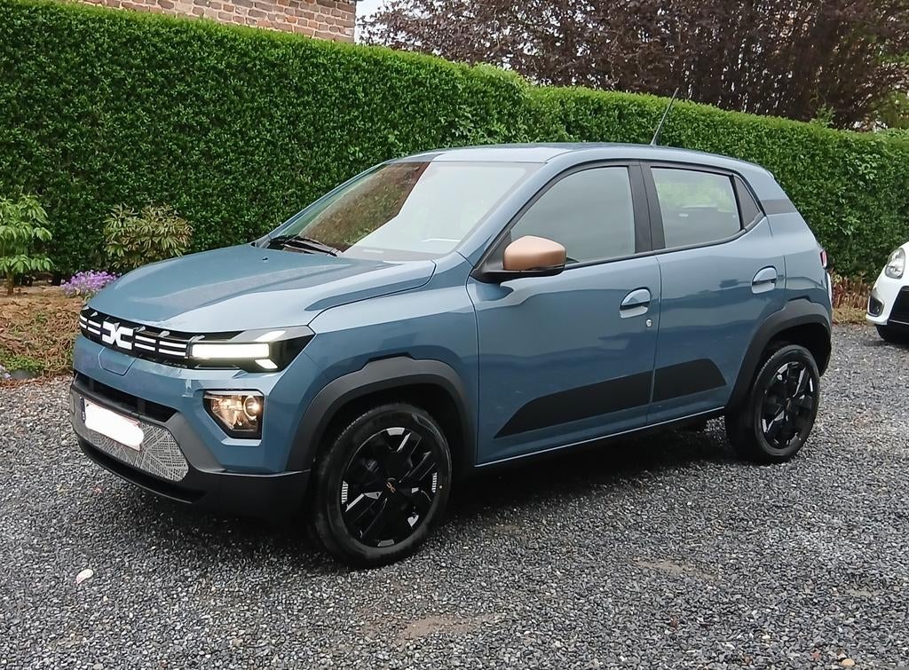 Dacia Spring Extrême  65ch de 2025, Auto's, 4 zetels, 980 kg, Parkeersensor, Blauw