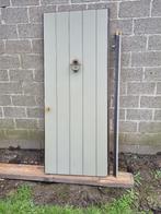 Porte avant et porte extérieure robustes, Bricolage & Construction, Porte extérieure, Enlèvement, Bois, 215 cm ou plus