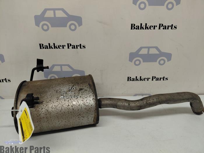 Uitlaat Einddemper van een Fiat 500, Auto-onderdelen, Uitlaatsystemen, Fiat, Gebruikt, 3 maanden garantie