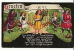 gent pk cpa groeten uit gent 1912, Ophalen of Verzenden, Voor 1920, Gelopen, Oost-Vlaanderen