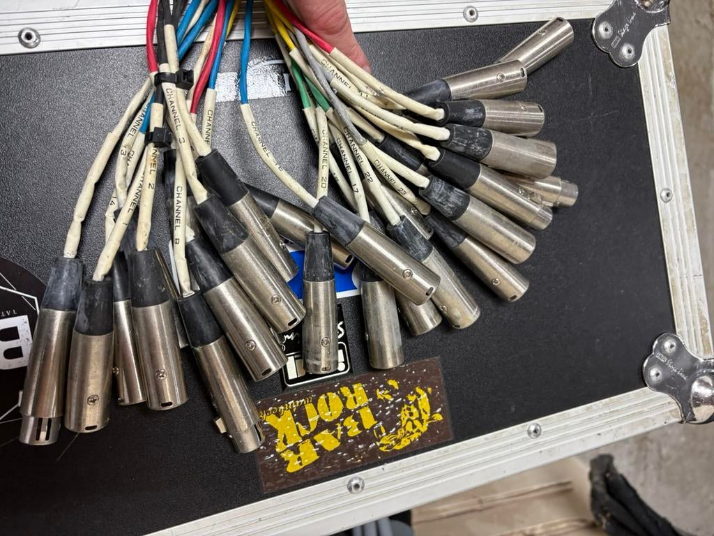 Multikabel stageblock, Muziek en Instrumenten, Ophalen, Gebruikt