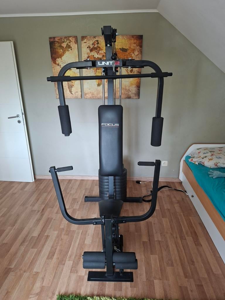 Unit 2 focus fitness toestel, Enlèvement ou Envoi, Comme neuf, Métal, Bras