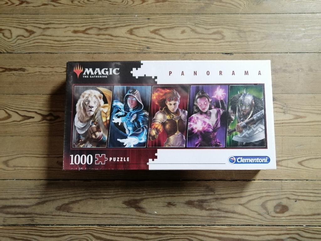 Magic The Gathering Panorama Puzzel - 1000 st, Ophalen, 500 t/m 1500 stukjes, Nieuw, Legpuzzel