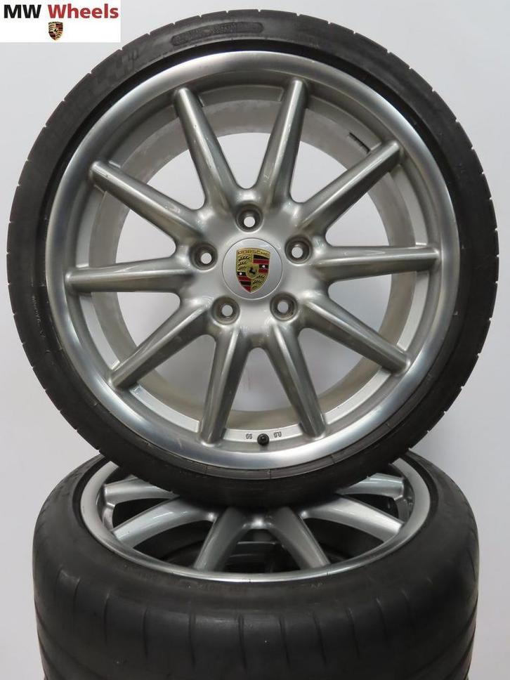 Porsche 911 997 Carrera sport 19 inch velgen 4 S zomerbanden, Auto-onderdelen, Banden en Velgen, Banden en Velgen, Zomerbanden