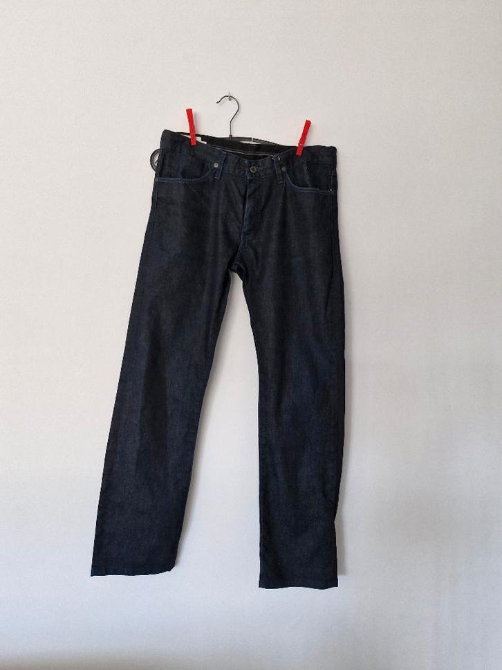 jeans heren Massimo Dutti maat 44 / 34, Kleding | Heren, Spijkerbroeken en Jeans, Gedragen, Blauw, Verzenden