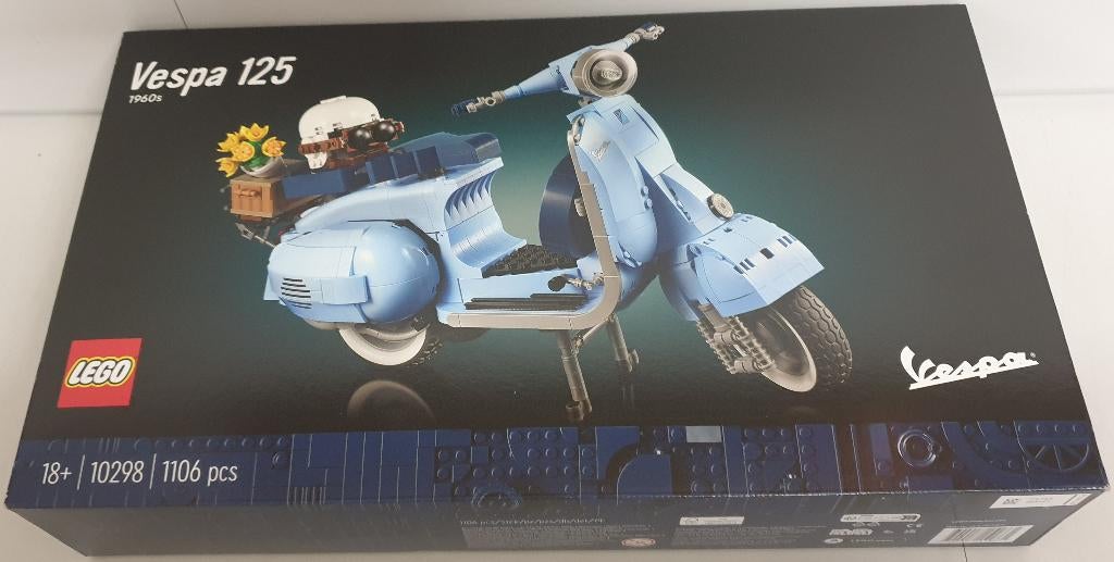 LEGO 10298 Vespa 125 à louer - Icônes, Enlèvement ou Envoi, Ensemble complet, Lego