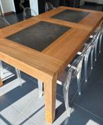 Table en teck, Enlèvement, Comme neuf, Teck