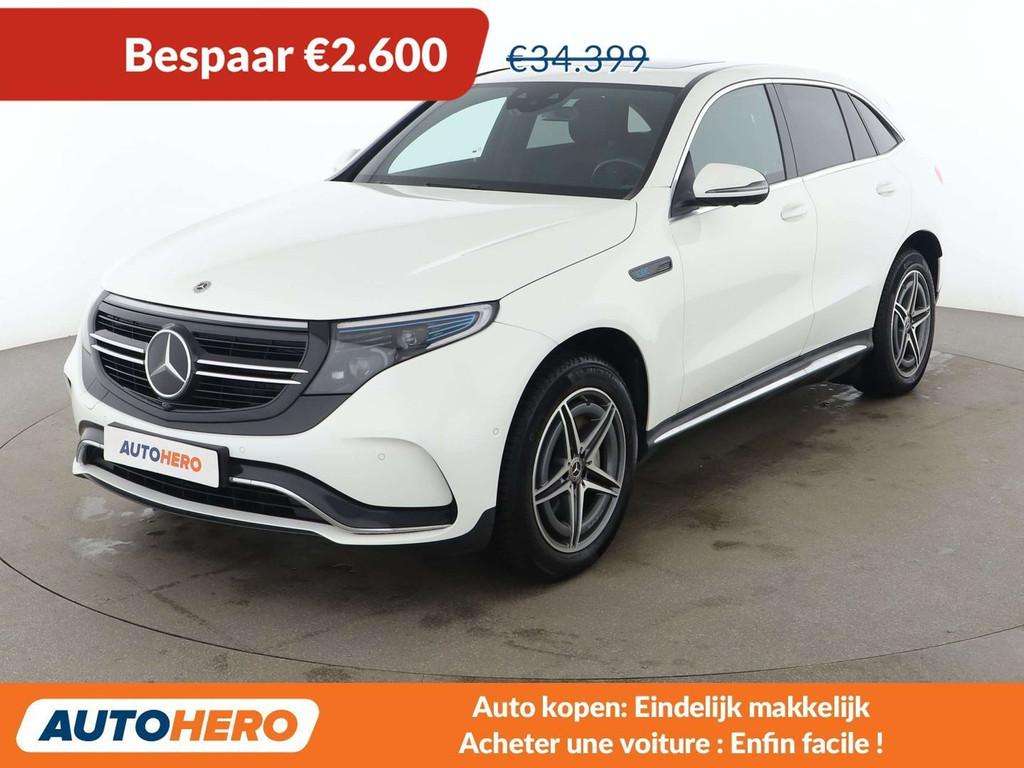Mercedes-Benz EQC 400 electric drive 300 kW 4Matic AMG Line, Autos, 408 ch, Alcantara, Noir, 5 portes