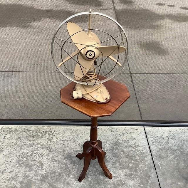 Vintage ventilator jaren 50, Ophalen