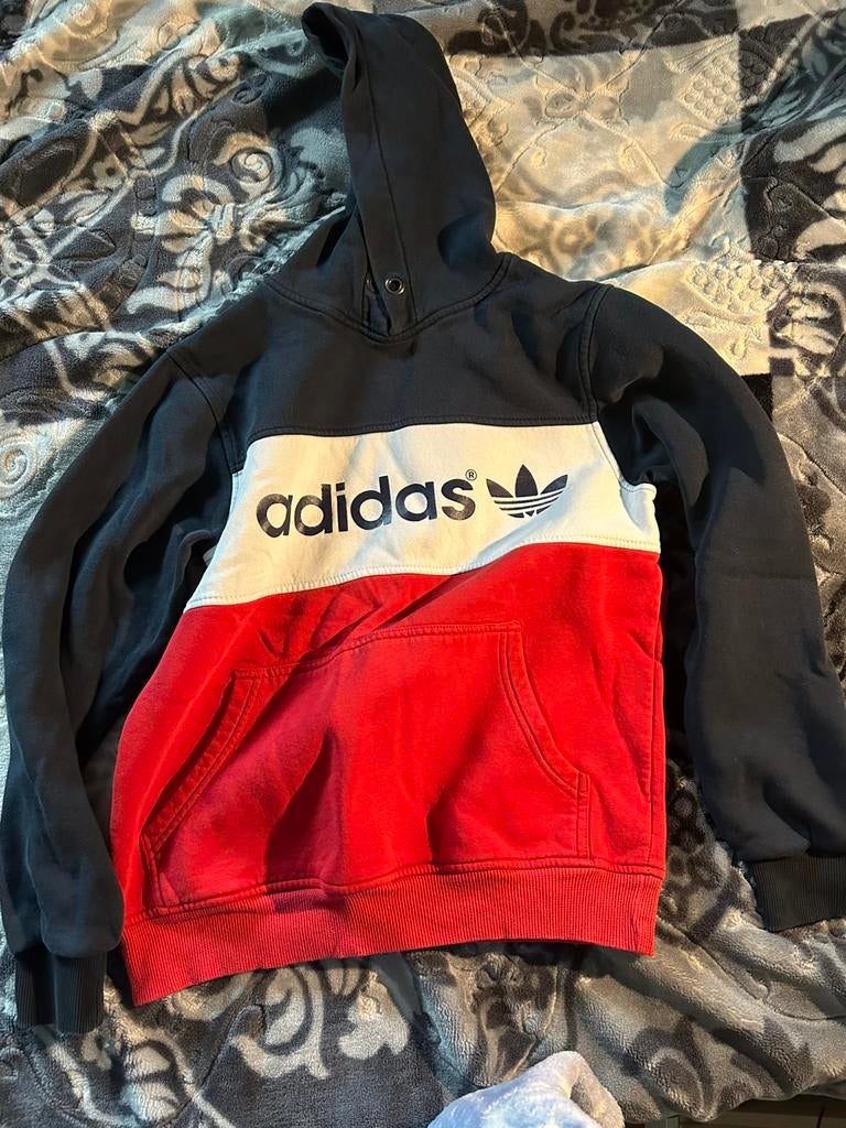 Adidas hoodie maat M, Ophalen, Gedragen, Maat 48/50 (M)