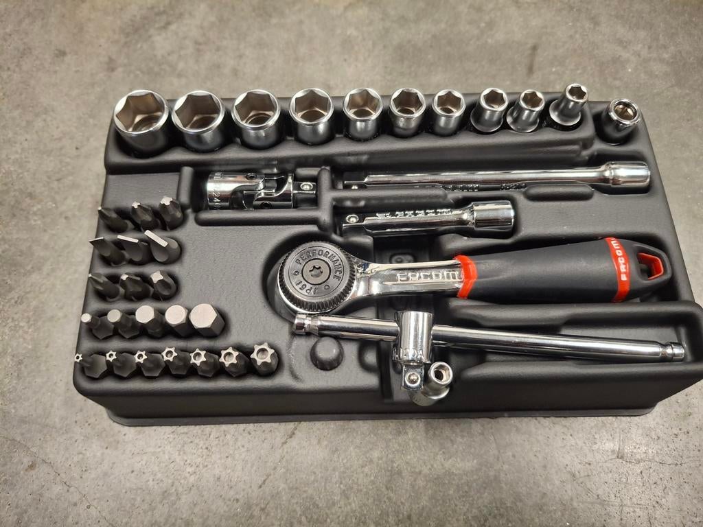Facom module 1/4 ratel en bit set nieuw, Auto diversen, Autogereedschap, Ophalen of Verzenden
