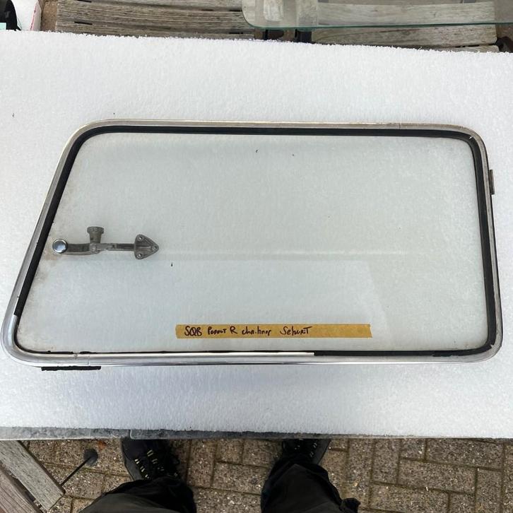 VW Type 3 Squareback Popout R chroom Sekurit, Auto diversen, Auto-accessoires, Gebruikt, Ophalen of Verzenden