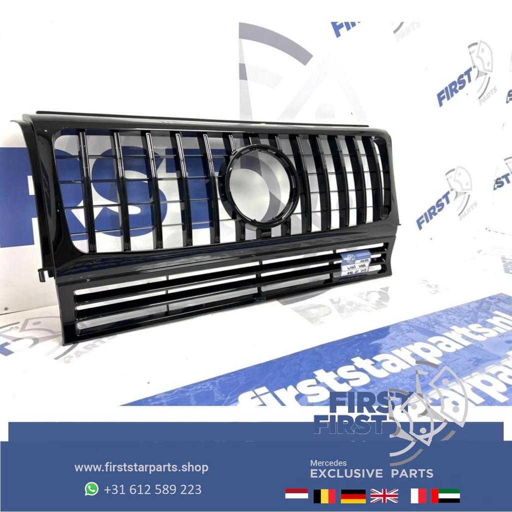 W463 G KLASSE AMG PANAMERICANA STYLE GRIL ZWART AMG 63 LINE, Utilisé, -, -, Enlèvement ou Envoi