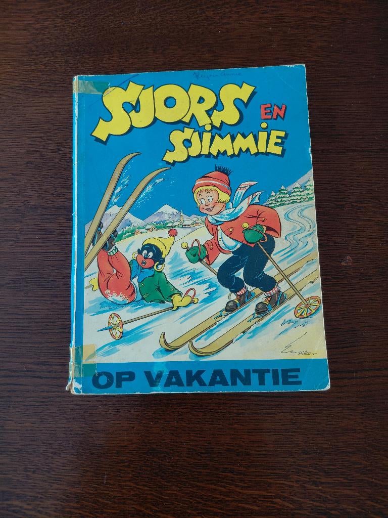 Strip  sjors en sjimmie 1957, Livres, BD, Une BD, Enlèvement, Utilisé, Piet ?