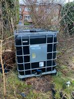 IBC-container zwart, 150 liter of meer, Ophalen, Gebruikt, Kunststof