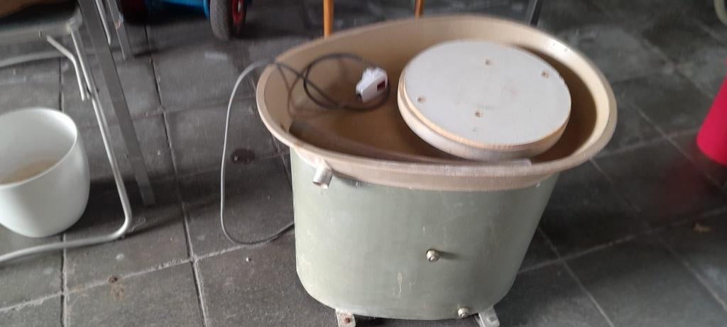 Draaischijf, Ophalen, Gebruikt, Groen, Metaal