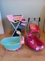 Verzorgingstafel, maxi cosi, wipper, badje (baby born), Ophalen, Gebruikt