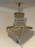 Kristallen kroonluchter met 6 lampen, Ophalen, Zo goed als nieuw, Overige materialen