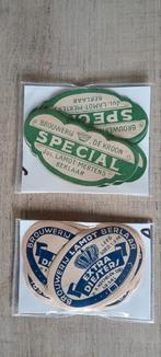 2 setten bieretiketten oude br. LAMOT DE kroon Berlaar, Autos : Divers, Autocollants de voiture, Enlèvement