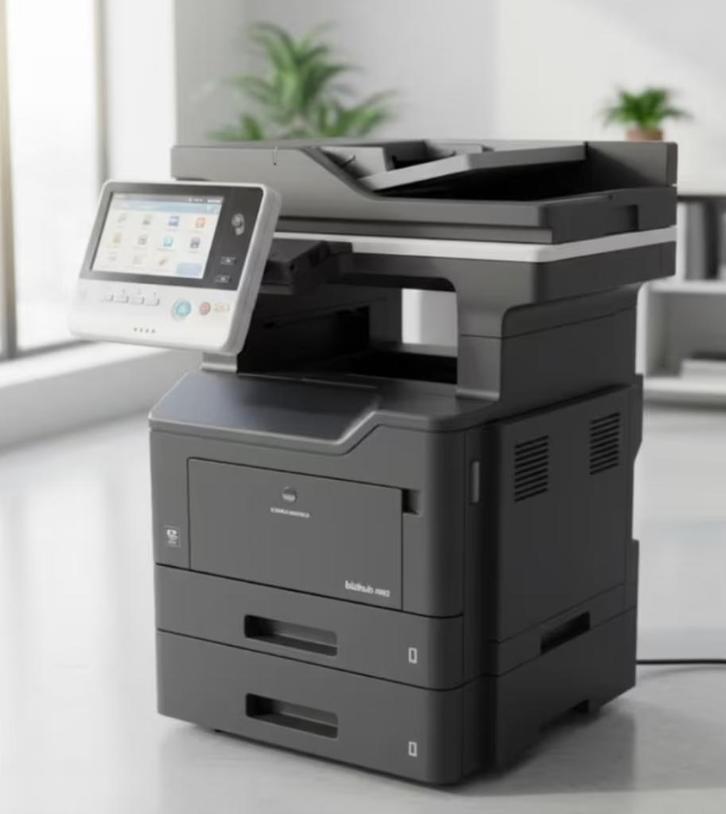 laserprinter Konica Minolta, Computers en Software, Printers, Gebruikt, Printer, Laserprinter, Ophalen