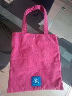 Neuf sac  cabas velours rose bleu, Neuf, Enlèvement ou Envoi, Moins de 40 cm, 35 à 55 cm