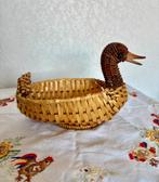 Wicker duck mandje, Ophalen