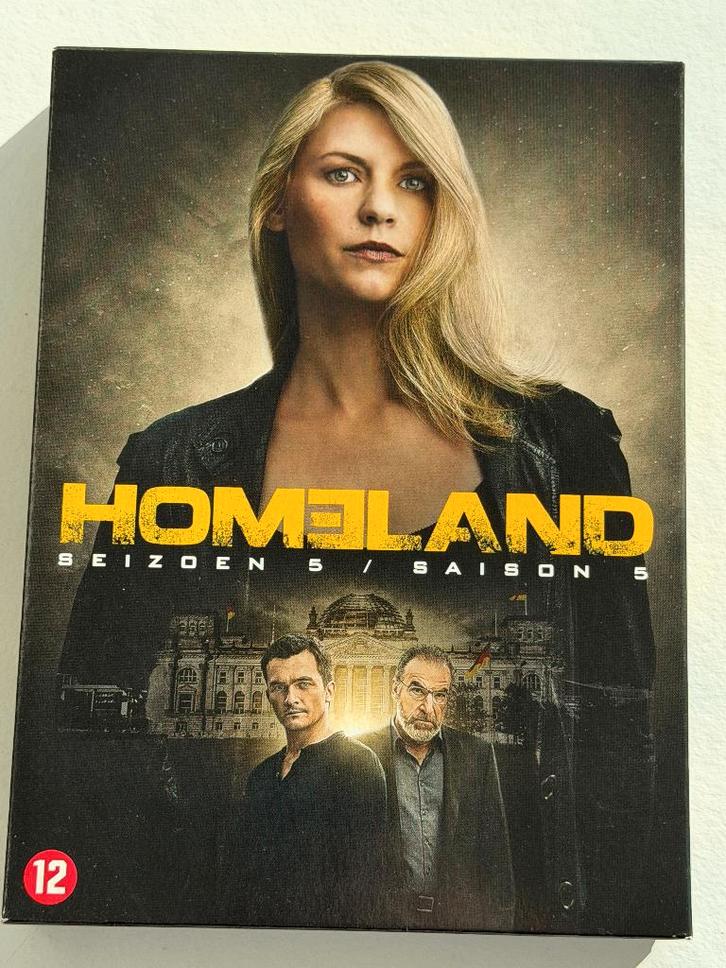 Homeland - Seizoen 5 (DVD), Cd's en Dvd's, Dvd's | Tv en Series, Gebruikt, Thriller, Boxset, Vanaf 12 jaar, Ophalen of Verzenden