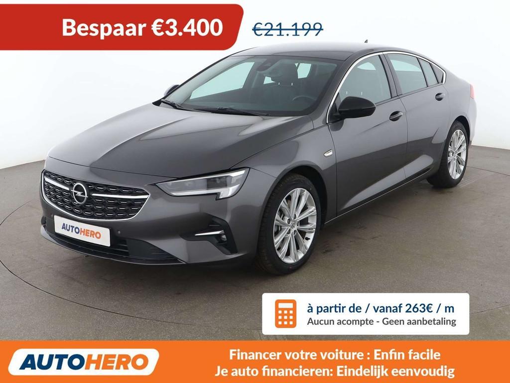 Opel Insignia 2.0 CDTI Elegance (bj 2022, automaat), Auto's, Gebruikt, Leder, 5 deurs, 1613 kg