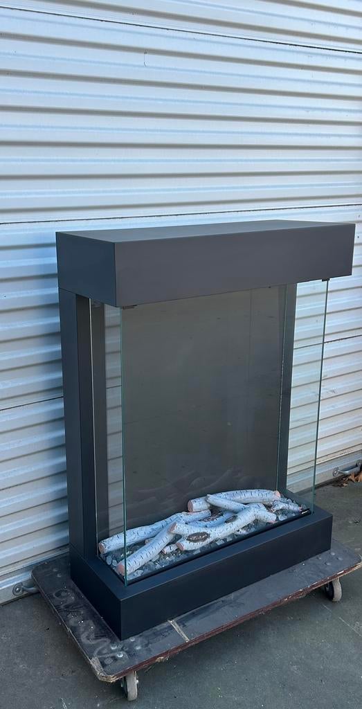 elektrische haard, design sfeerhaard met afstandsbediening, Maison & Meubles, Cheminées, Enlèvement, Neuf, Encastré, Cheminée électrique