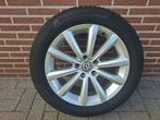Volkswagen Arteon Passat Merano 17 inch velgen winterbanden, Auto-onderdelen, Banden en Velgen, Ophalen, 215 mm, Banden en Velgen