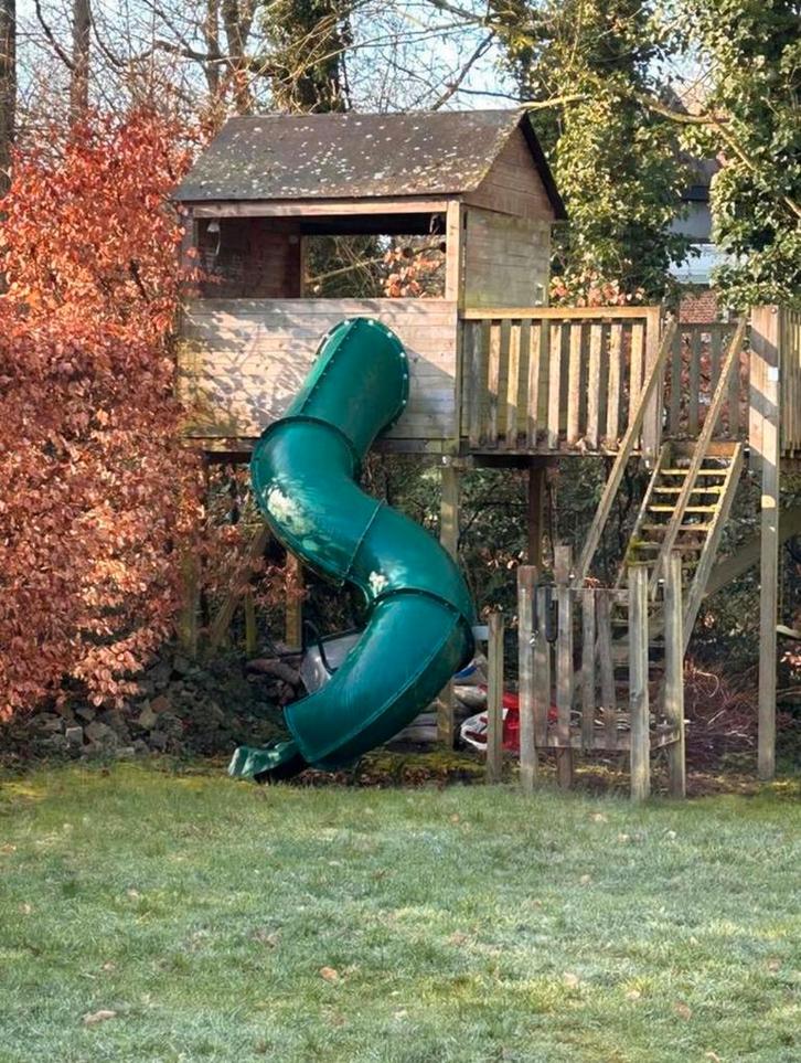 Glijbaan buis, Kinderen en Baby's, Speelgoed | Buiten | Speeltoestellen, Gebruikt, Glijbaan, Ophalen