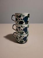 3 koffietassen, Gebruikt, Keramiek, Ophalen of Verzenden, Overige stijlen