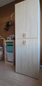 Kledingkast, wit berken, Kinderen en Baby's, Ophalen, Zo goed als nieuw