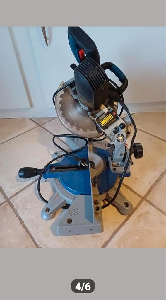 Scie à onglets 1200W, Enlèvement