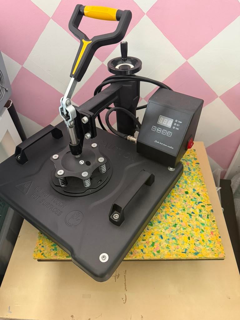 Hitte pers voor sublimatie of textiel, Ophalen, Zo goed als nieuw