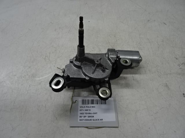 MOTEUR ESSUIE-GLACE ARRIÈRE Volkswagen Polo IV (9N1 / 2/3), Utilisé, Volkswagen