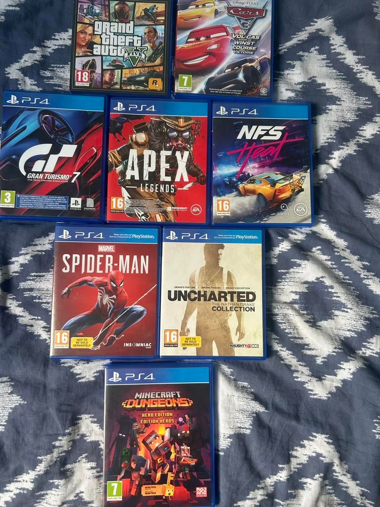 Jeux PS4 en solde ! (fonctionne également sur PS5), Enlèvement, Comme neuf