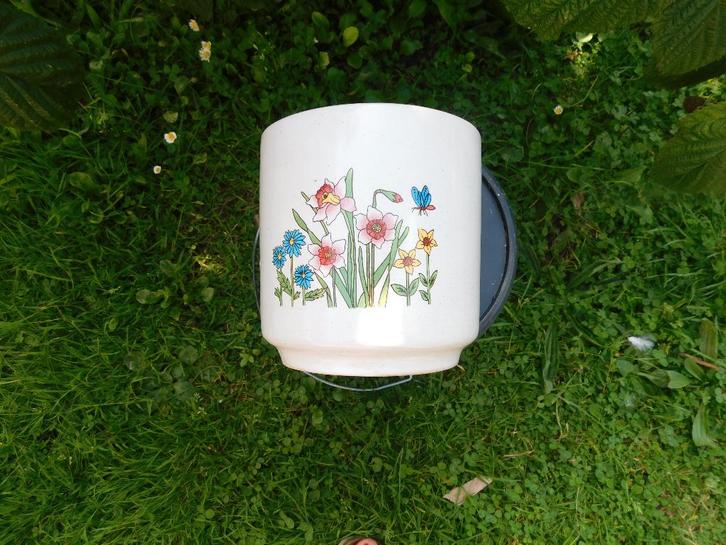 cache-pot - lot - bloem - plant - plant - tuin - balkon -, Tuin en Terras, Bloempotten, Gebruikt, Aardewerk, Binnen, Balkon, Tuin