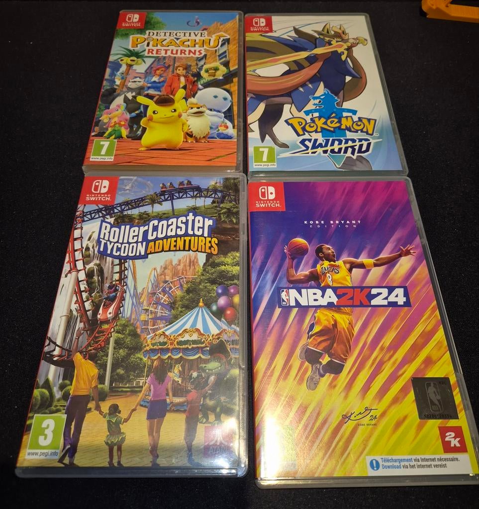 Nintendp Switch games, Ophalen