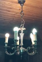 Mooie zware  messing vintage luster, Ophalen