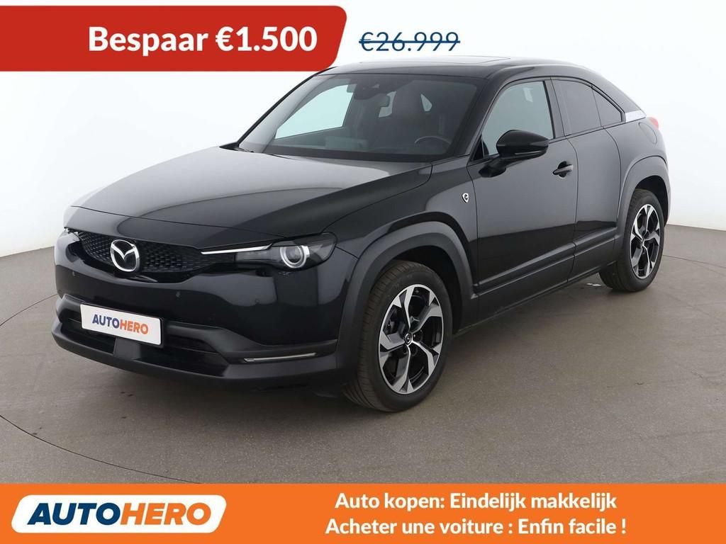 Mazda MX-30 electric drive 125 kW Makoto R-EV (bj 2023), Gebruikt, Euro 6, 1881 kg, Zwart