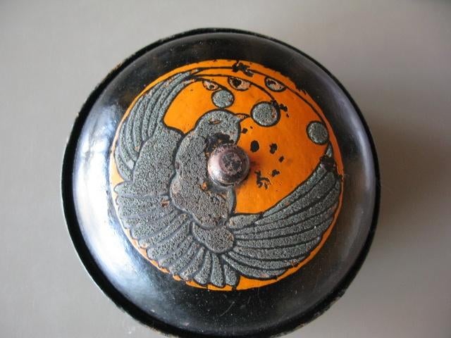 Oude doos van papier-maché, Ophalen of Verzenden