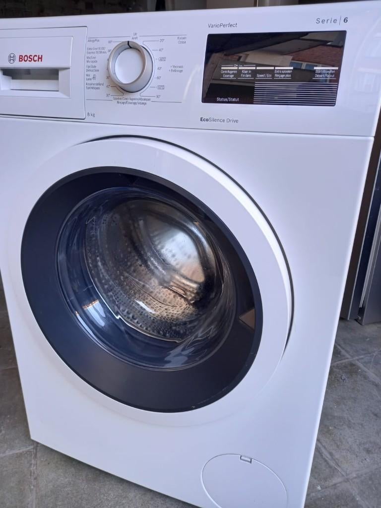 Machine à laver Bosch 8kg A +++. Serie 6, Enlèvement, Comme neuf, Chargeur frontal