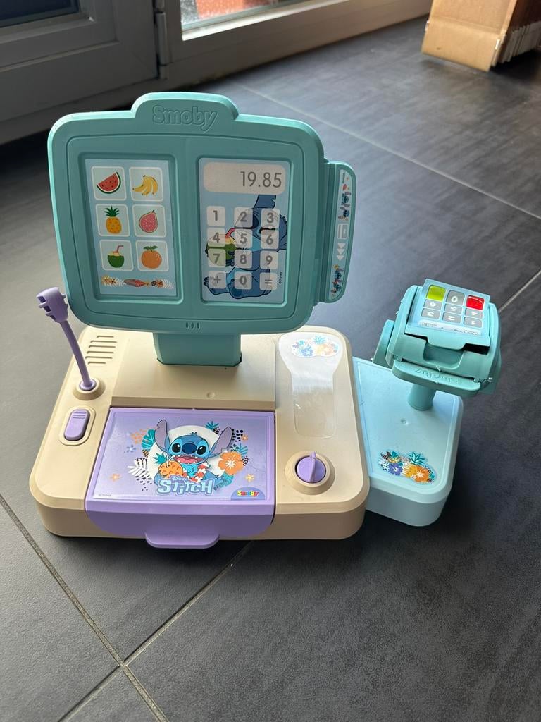 Smoby Stitch Kassa met Accessoires, Kinderen en Baby's, Ophalen of Verzenden, Zo goed als nieuw