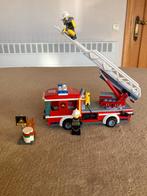Lego brandweer ladderwagen, 5-12 jaar (doos + boekje), Ophalen of Verzenden, Zo goed als nieuw, Complete set, Lego