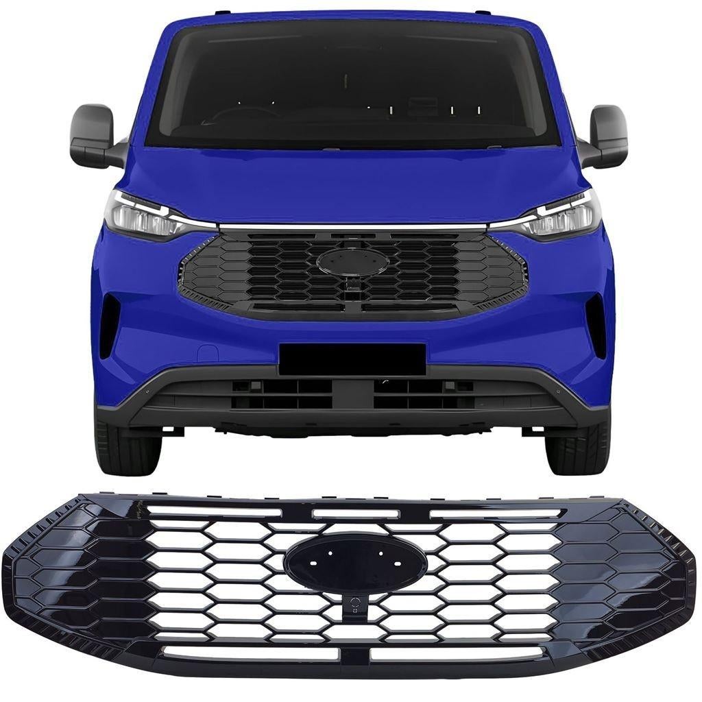 Sport Grill Voor Ford Transit Tourneo Custom Glans Zwart Van, Verzenden